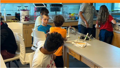 students in Stem class