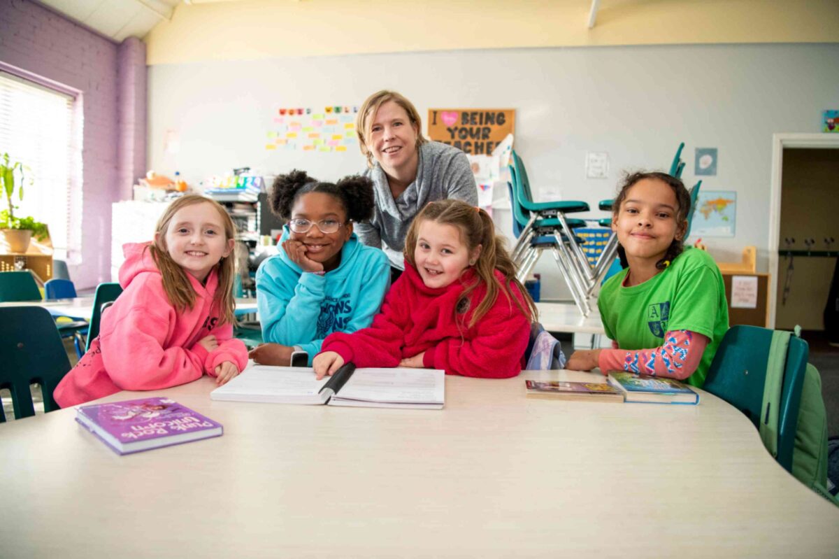 ARS Students in class